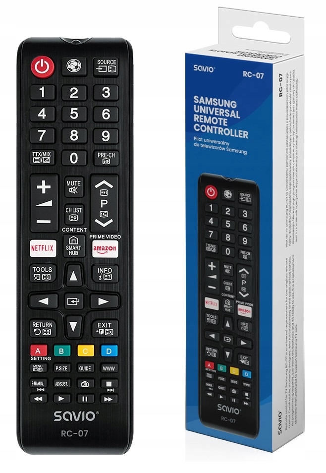 

Pilot Uniwersalny Tv Samsung Telewizora LCD Led Hg