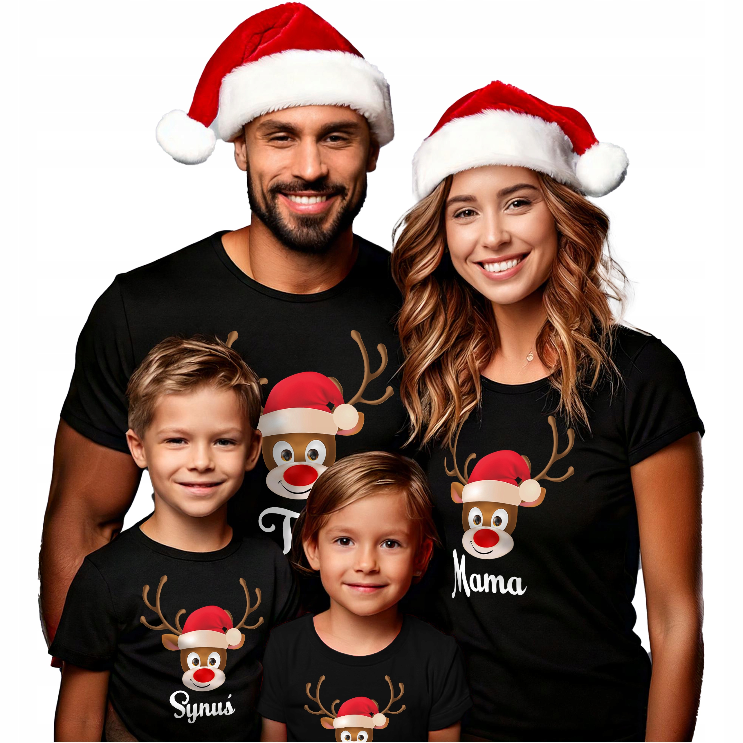 Sada Vánočních Triček Pro Celou Rodinu, Vánoční Setkání Christmas