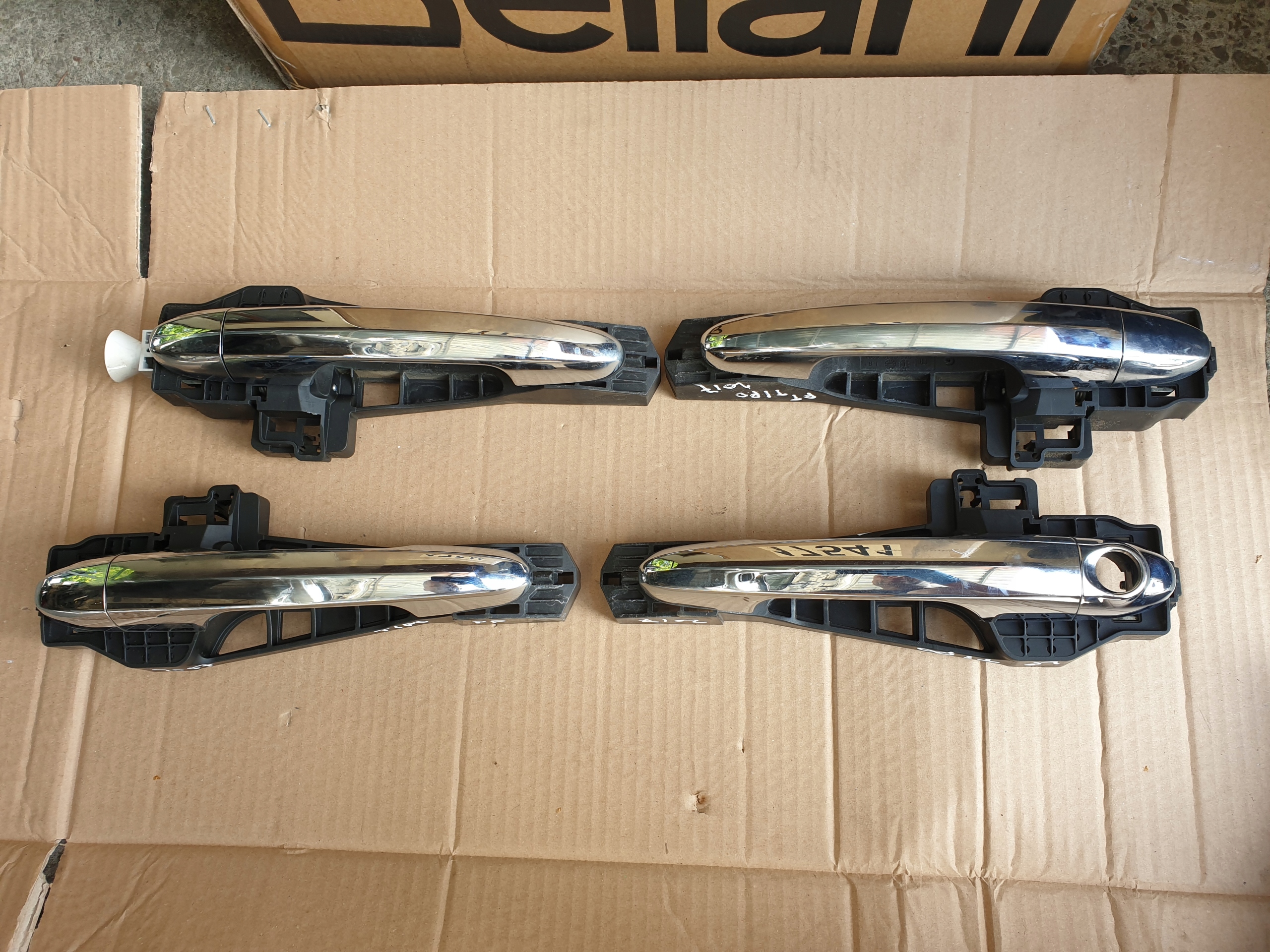 handle chrome door FIAT TIPO 2015