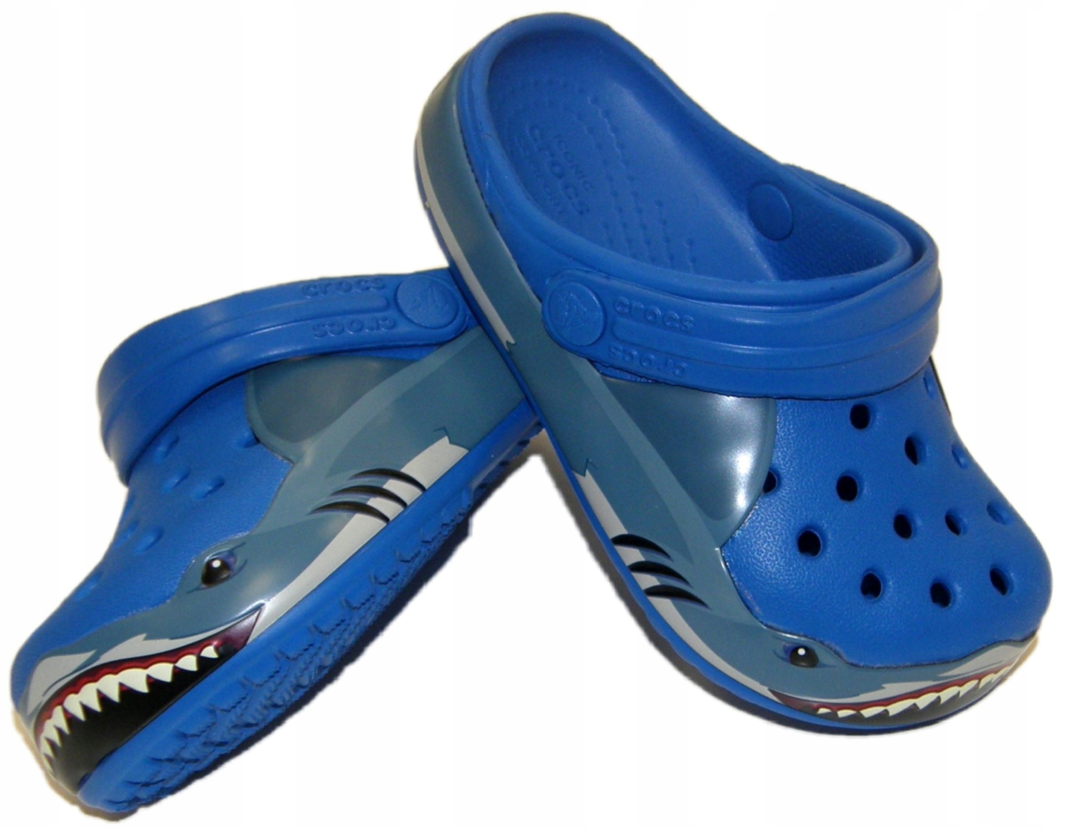 

Klapki Crocs Niebieskie Rekin 206271-4JL R 29/30