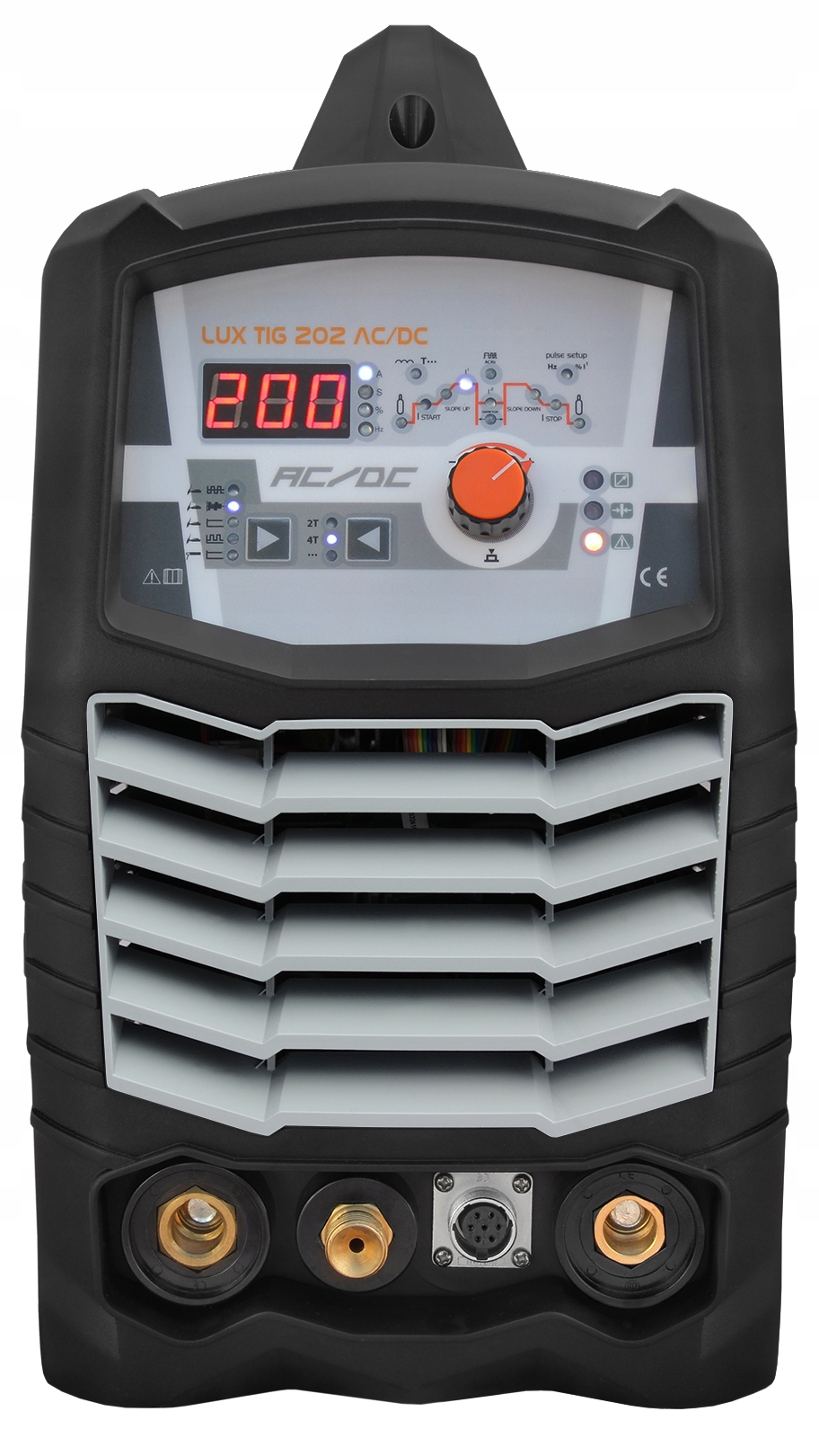 Spawarka LUX TIG 202 TIG AC/DC PULS MMA maska 3035 Maksymalna średnica elektrody 4 mm