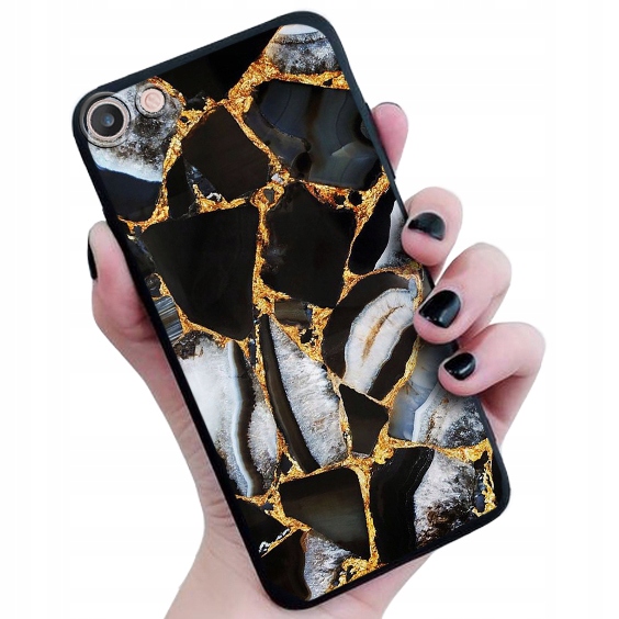 

Etui matowe do iPhone Se 2020 Matt wzory + Szkło