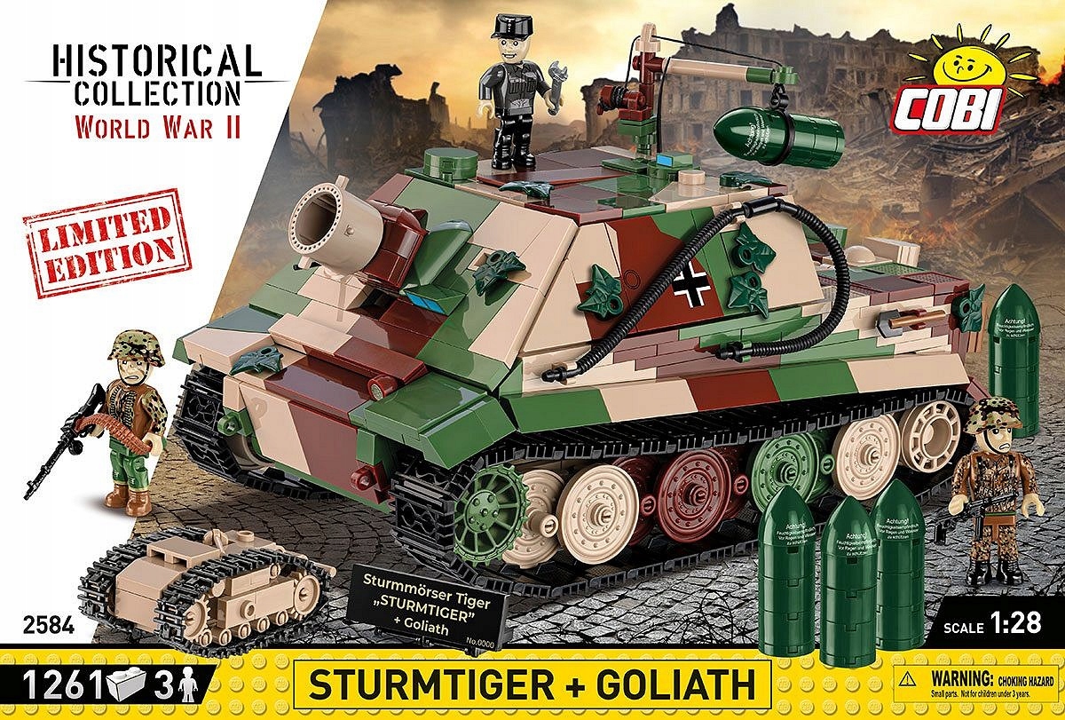 Modelo Histórico Militar Colección Cobi Colección Histórica Segunda Guerra Mundial Panzer Iii A | Envío Gratis Maqueta Militar WWII Montar