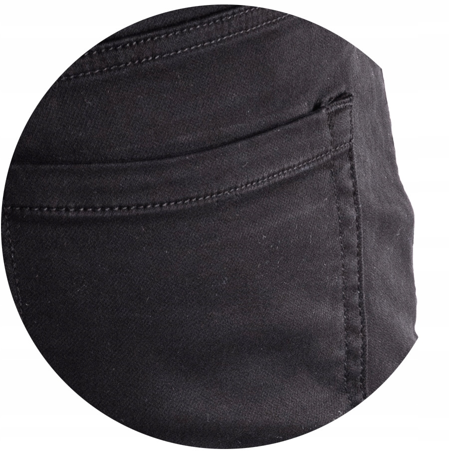 Spodnie męskie BOJÓWKI CZARNE wąska nogawka BERETI r.32 Zapięcie zamek