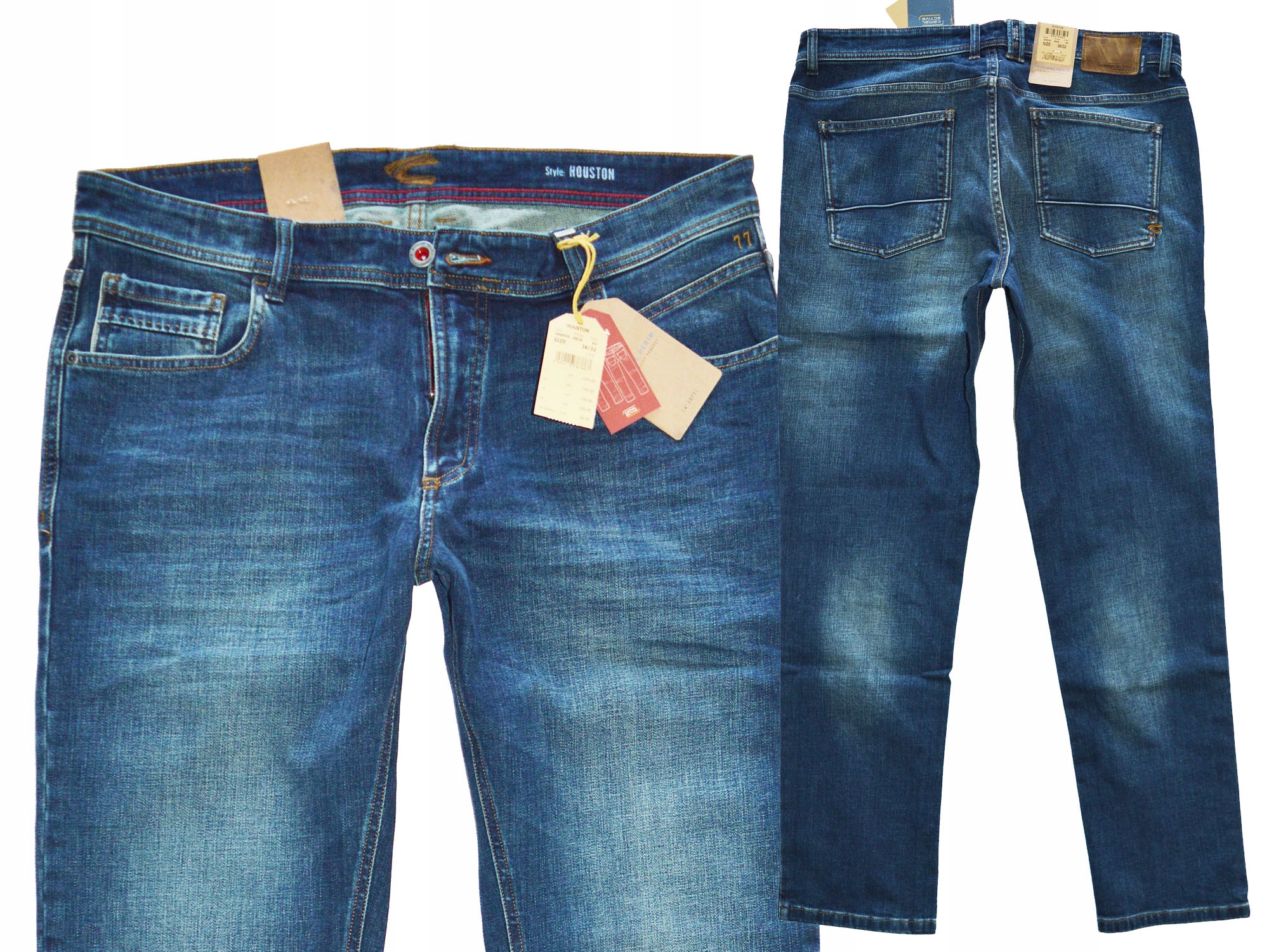 

Camel Active Houston spodnie jeans w36 l32 zwężane