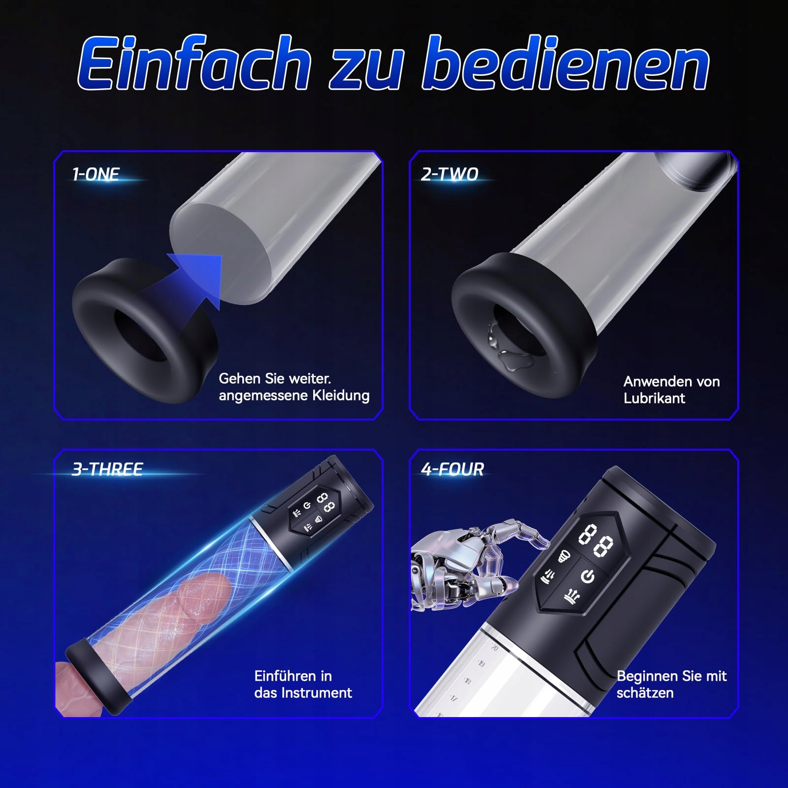DUREX Zabawki Erotyczne: Masturbator 8 Trybów z Pierścieniem — miniatura 5