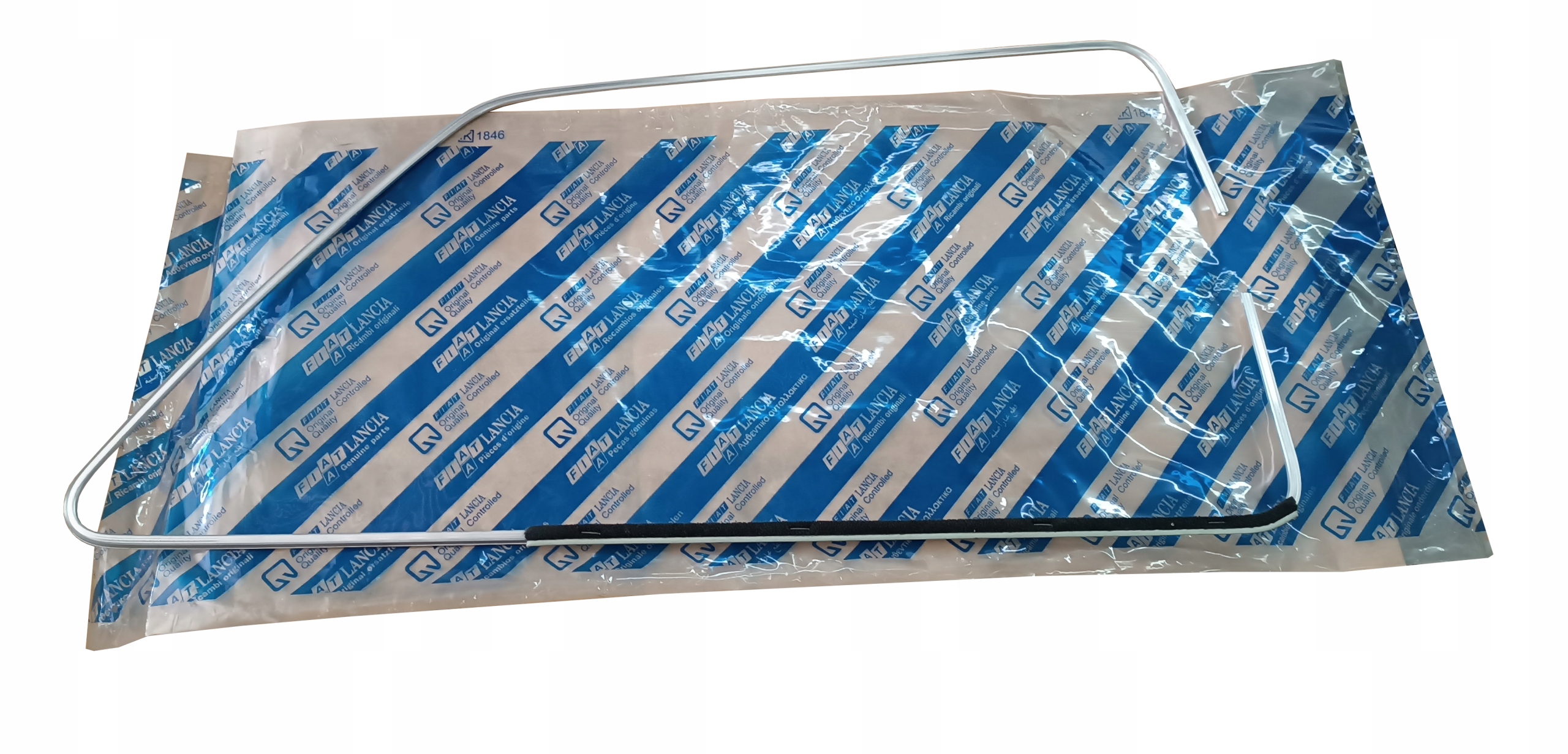 RAMKA DRZWI ALUMINOWA LEWA = PRAWA FIAT 126p FL ST 4275728 NOWA ORYGINALNA