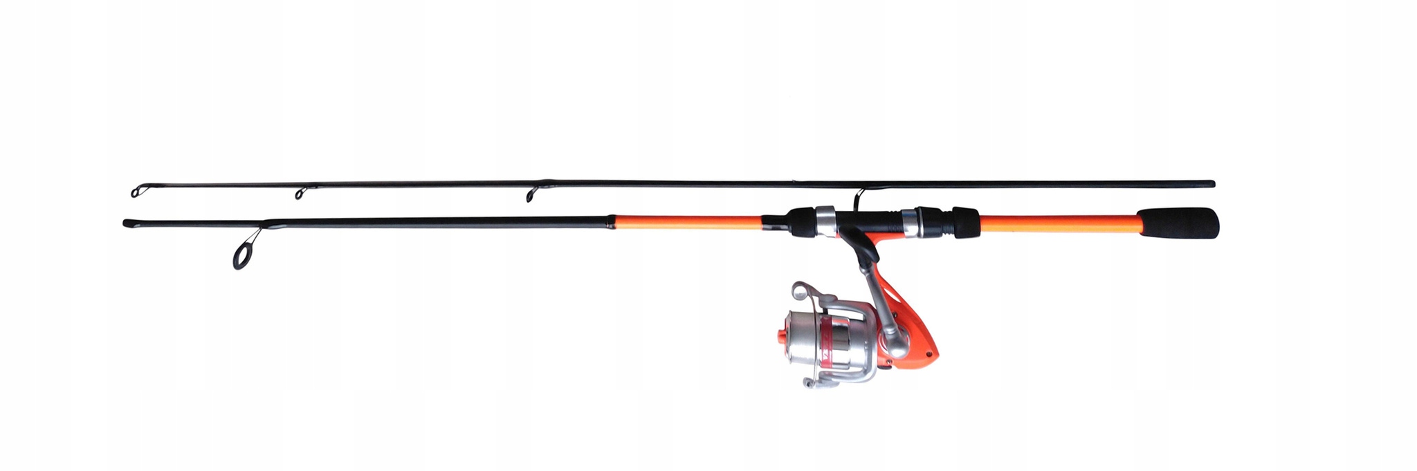 Wędka Z Kołowrotkiem Dam Vibe Spinning Orange 180/5-20g