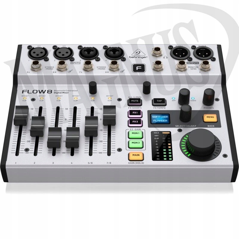 Mikser Behringer Flow 8 - kanałowy Liczba kanałów 8