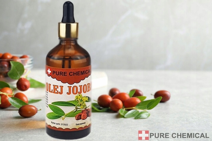 OLEJ JOJOBA NATURALNY TŁOCZONY NA ZIMNO NIERAFINOWANY 100ml Typ skóry Do wszystkich typów skóry