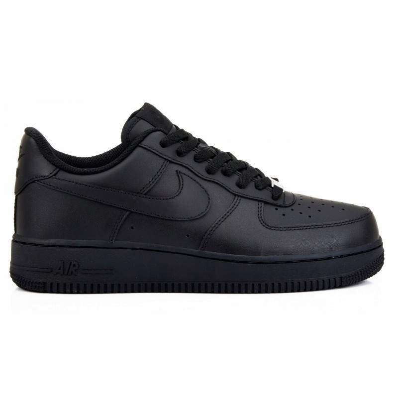 Pánské kožené boty Nike Air Force 1 Low CW2288-001 Černé Velikost 43
