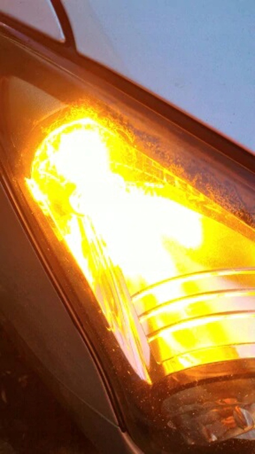 ŻARÓWKA P21W 144 LED POMARAŃCZOWA 4014 BA15S Producent inny