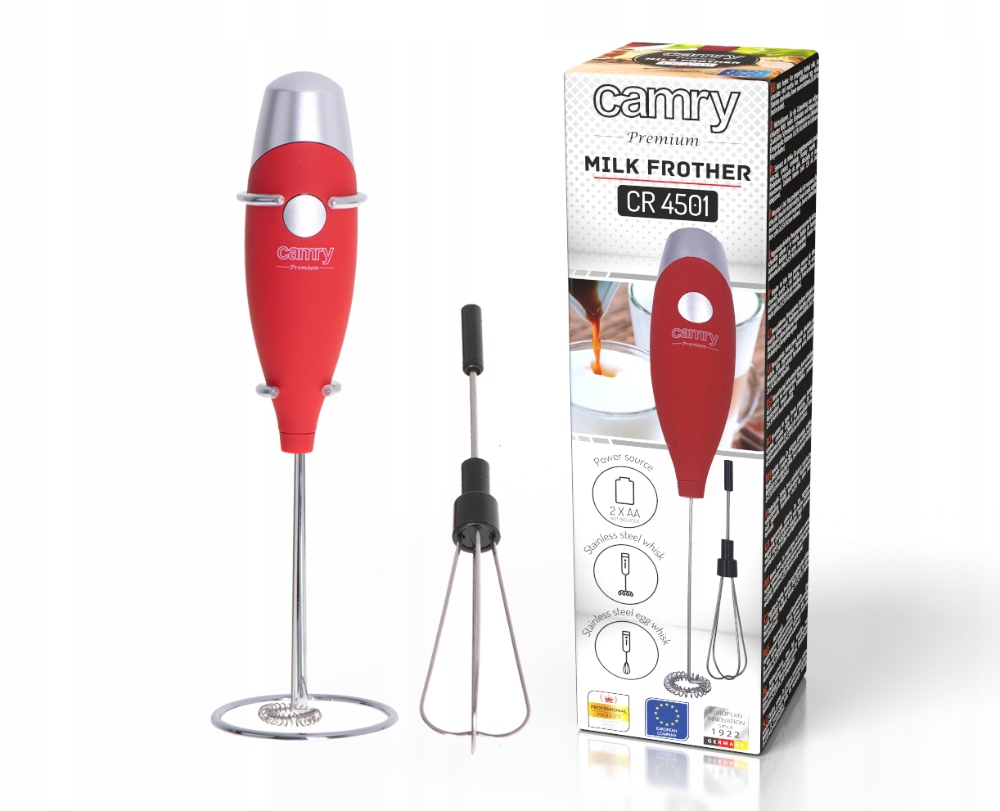 SPIENIACZ UBIJACZ DO MLEKA PIANKI MIESZADŁO STOJAK Waga produktu 0.12 kg