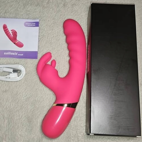 RABBIT VIBRATOR Zestaw Wibratorów Dla Kobiet 12 Trybów Cichy Silikonowy — miniatura 7