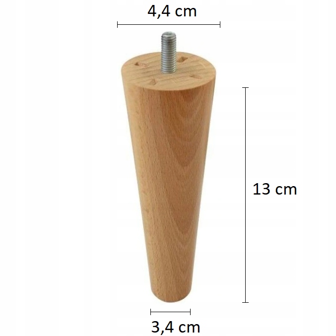 DREWNIANE NOGI DO FOTELA USZAK ZESTAW Z KOLEKCJI EXPRESS Marka inna