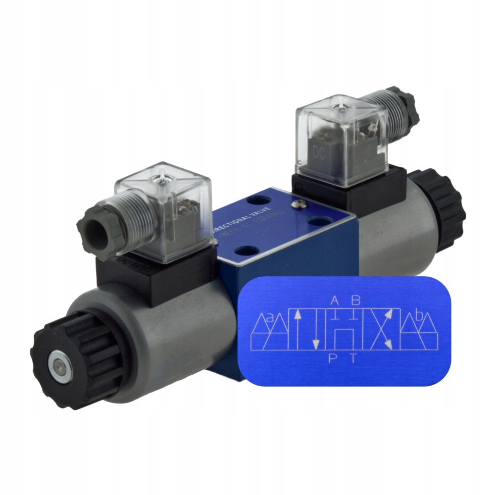 Elektroventil Cetop 3 NG06 G 4WE6 ADB3 DG4V 12V 60L elektrický rozdělovač