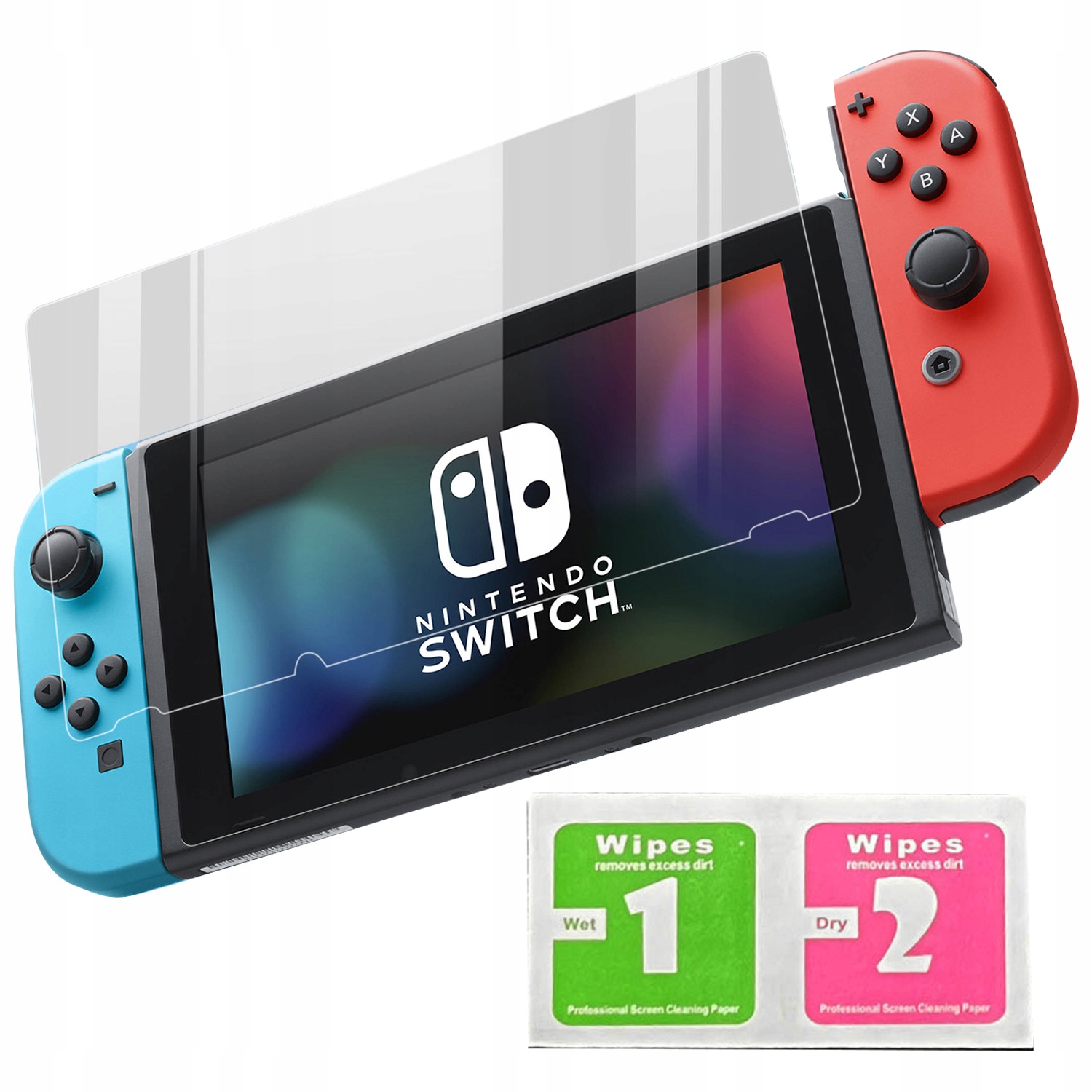 WYSOKIEJ JAKOŚCI Szkło Hartowane 9H OCHRONNE Do Nintendo SWITCH OLED MOCNE