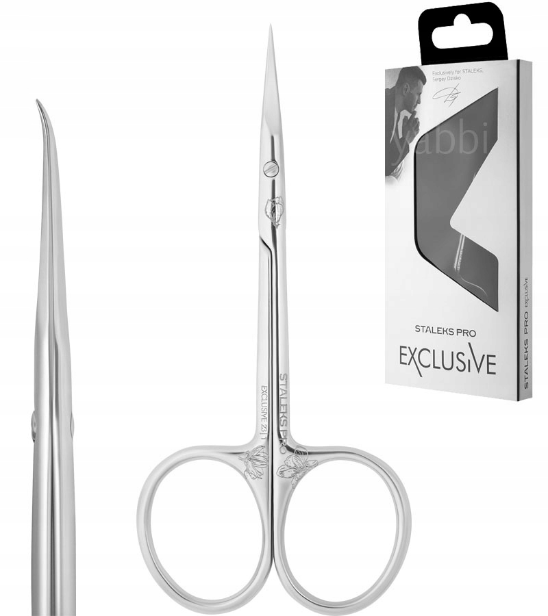 Staleks Nůžky na manikúru s háčkem Exclusive SX-23/1m