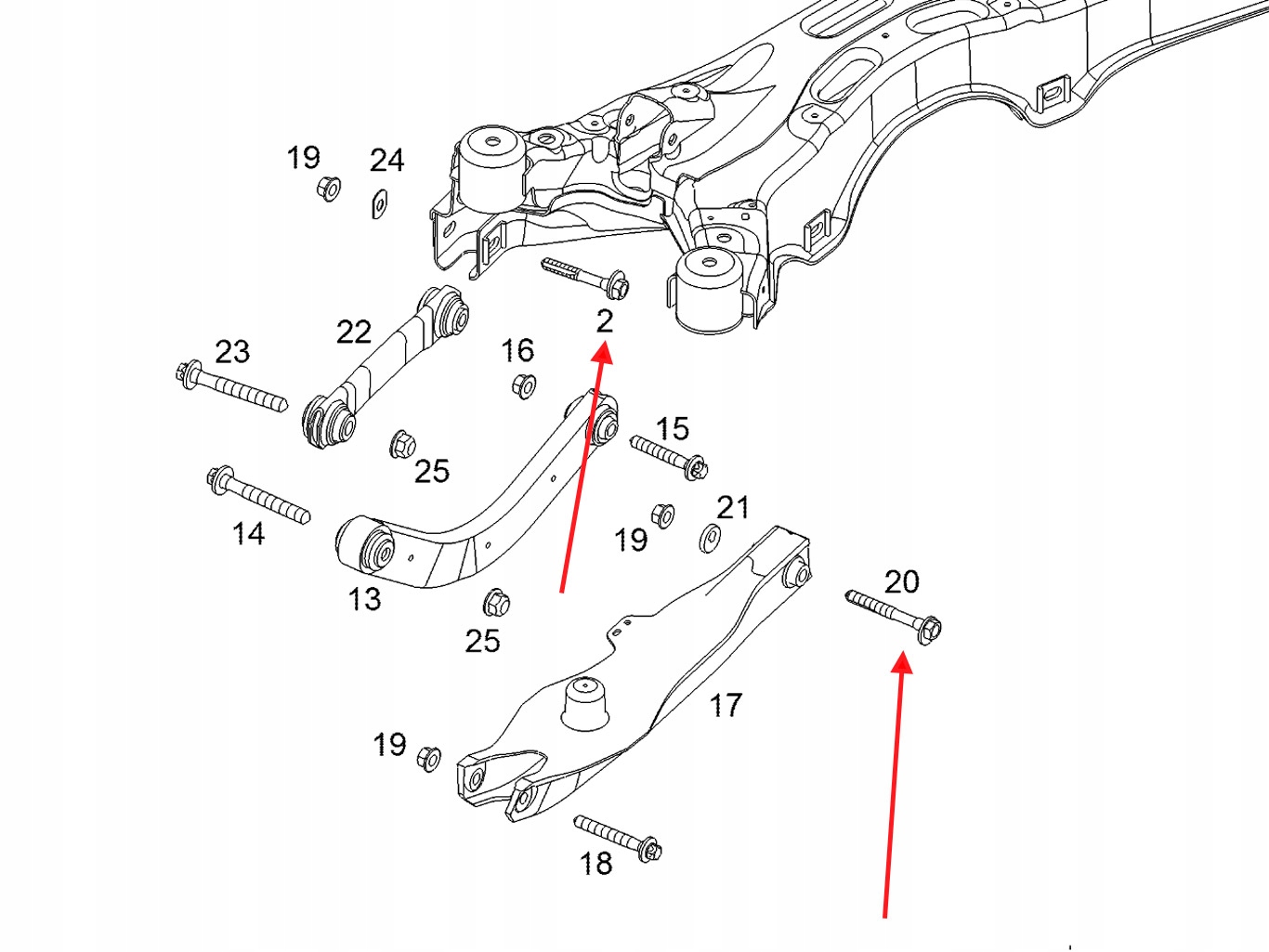 KPL ŚRUB MIMOŚRODOWYCH TYŁ OPEL VECTRA C SIGNUM Typ samochodu Samochody osobowe