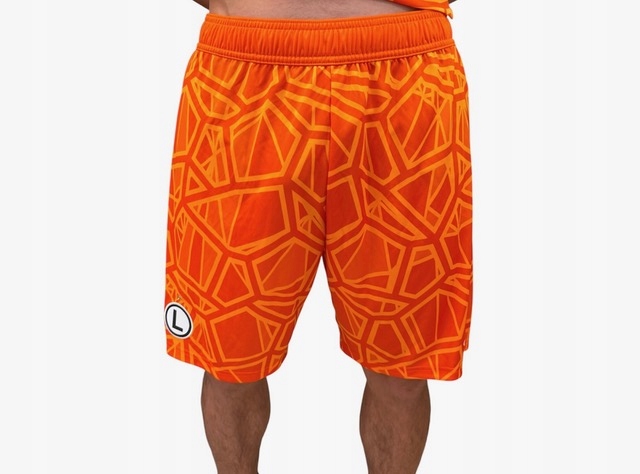 Spodenki meczowe bramkarskie męskie Legia Warszawa klasyka retro roz. XL