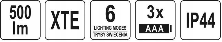 LATARKA LAMPA LED CZOŁOWA CZOŁÓWKA TURYSTYCZNA Rodzaj czołowa