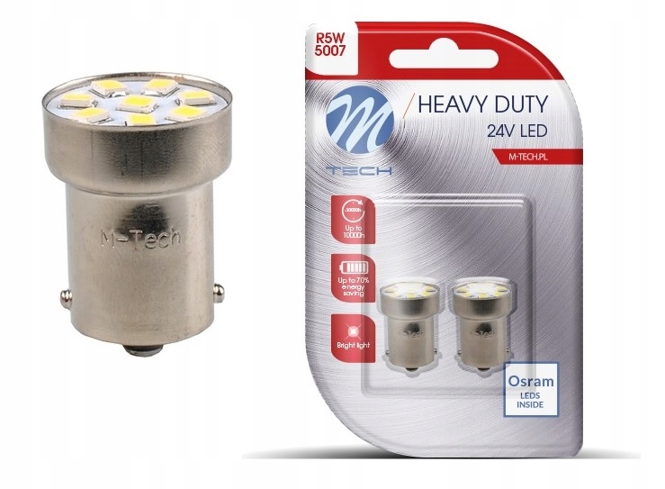 

2x Osram Led Ba15s P21W R5W R10W 24V Tir
