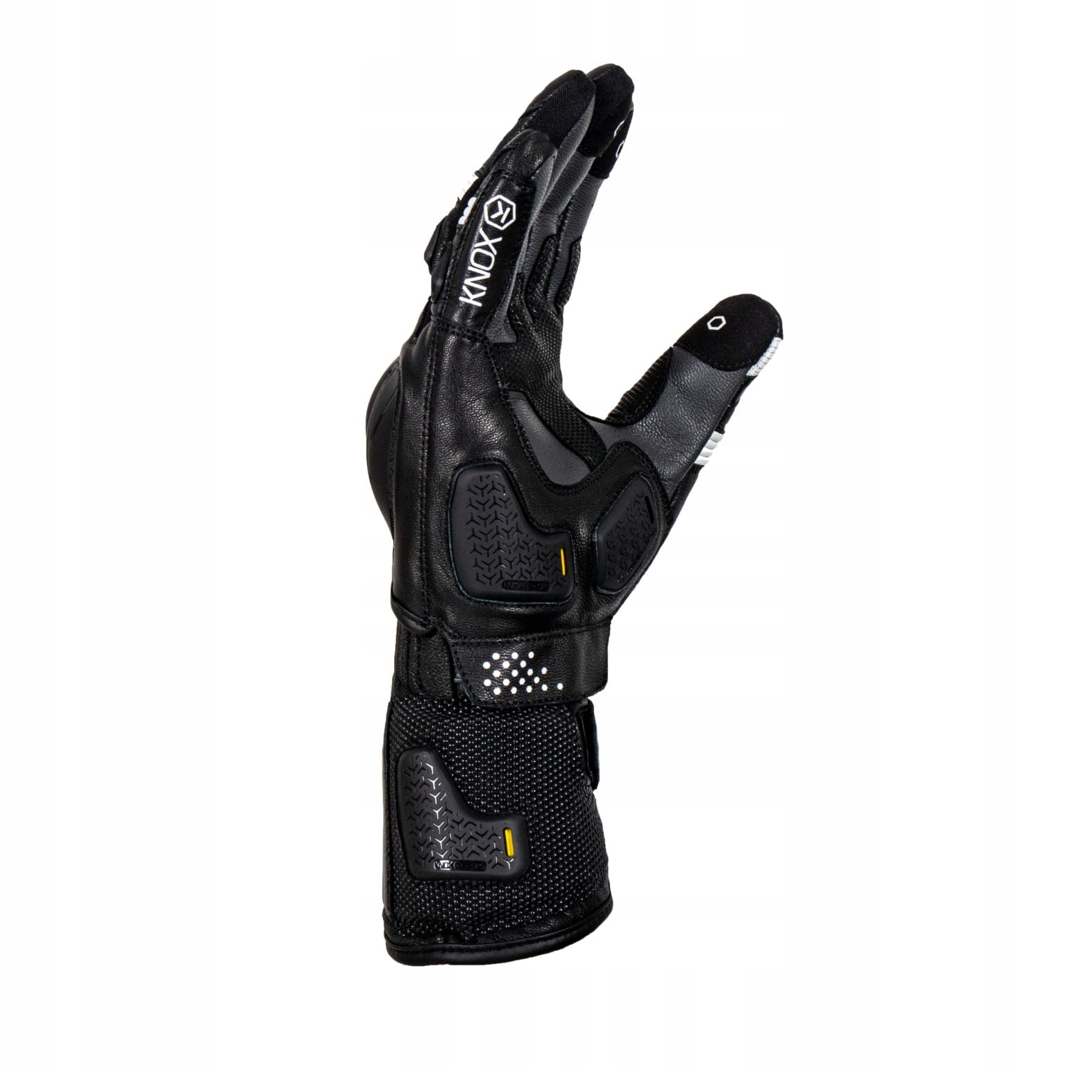 Rękawice Motocyklowe Knox Oulton black/white r.M