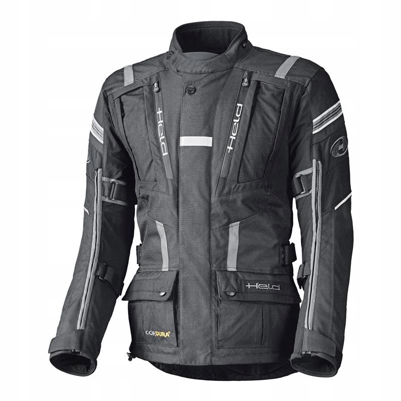 Pánska letná motocyklová bunda HeLD Hakuna II Black/grey čierna Darčeky