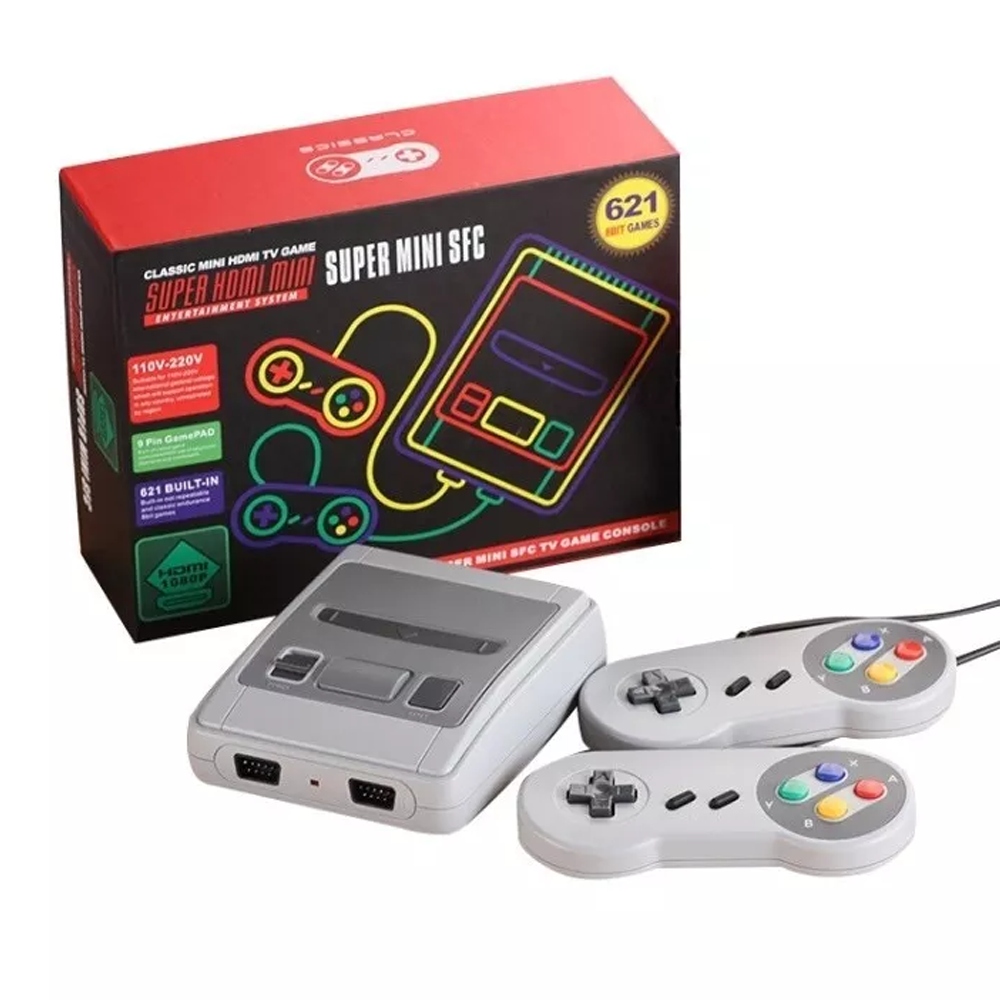 Konsola Tv Gra Telewizyjna 2 Pady 821 Gier Gierka Telewizyjna 8-BIT Hdmi