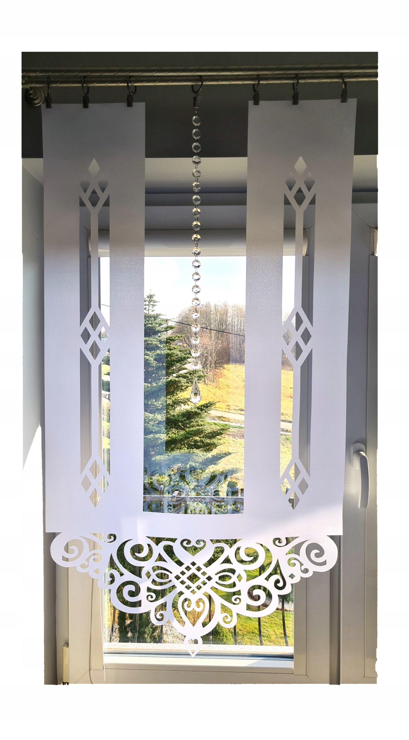 

Panel Ekran Firana Z Girlandą 60 X 130CM