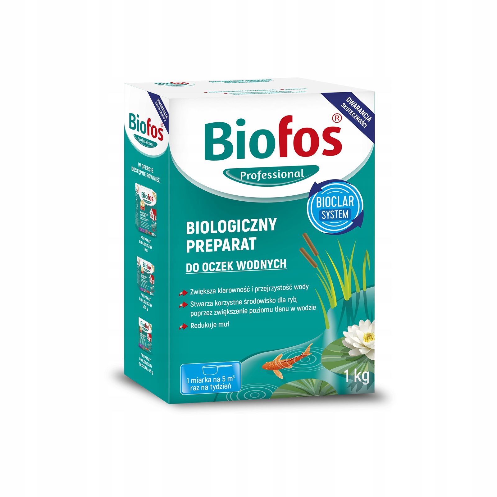 BIOFOS Bakterie do oczka wodnego 1 kg proszek
