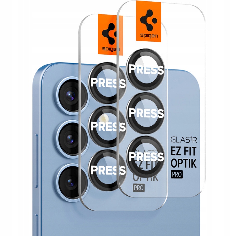 Szkło Spigen na obiektywy do Galaxy S25 Plus, szkiełka na tylną kamerę