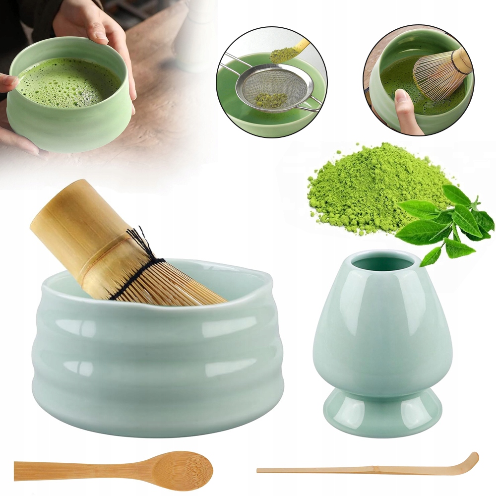 Sada Na Čaj Matcha, Miska Na Matchu, Vyrobený Set Obřadu Matcha