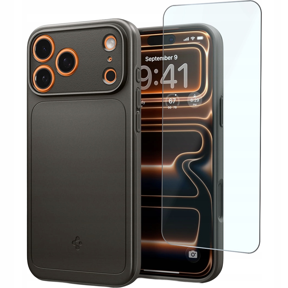 Etui do iPhone 17 Pro, Spigen Thin Fit do MagSafe ochronne plecki szkło