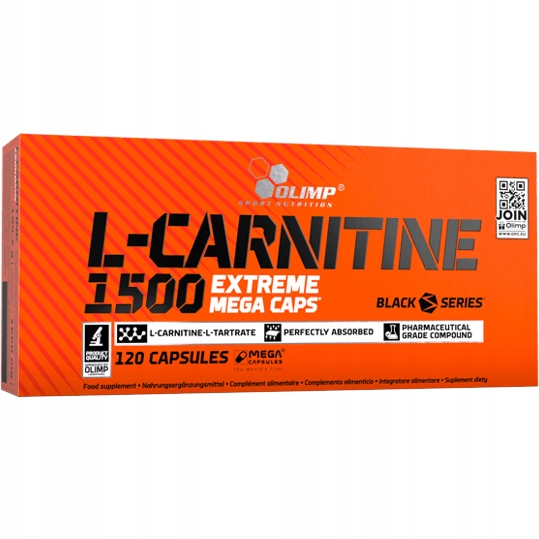 Olimp L-karnitin 1500 Extreme 120 Kapslí Hubnutí