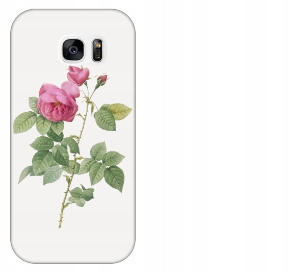 

Etui pokrowiec Samsung Galaxy S7 G930 Kwiat różowy