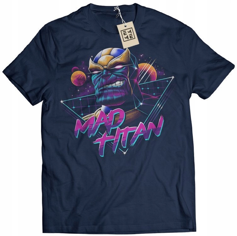 

Koszulka Męska Avengers Mad Titan Thanos 2XL