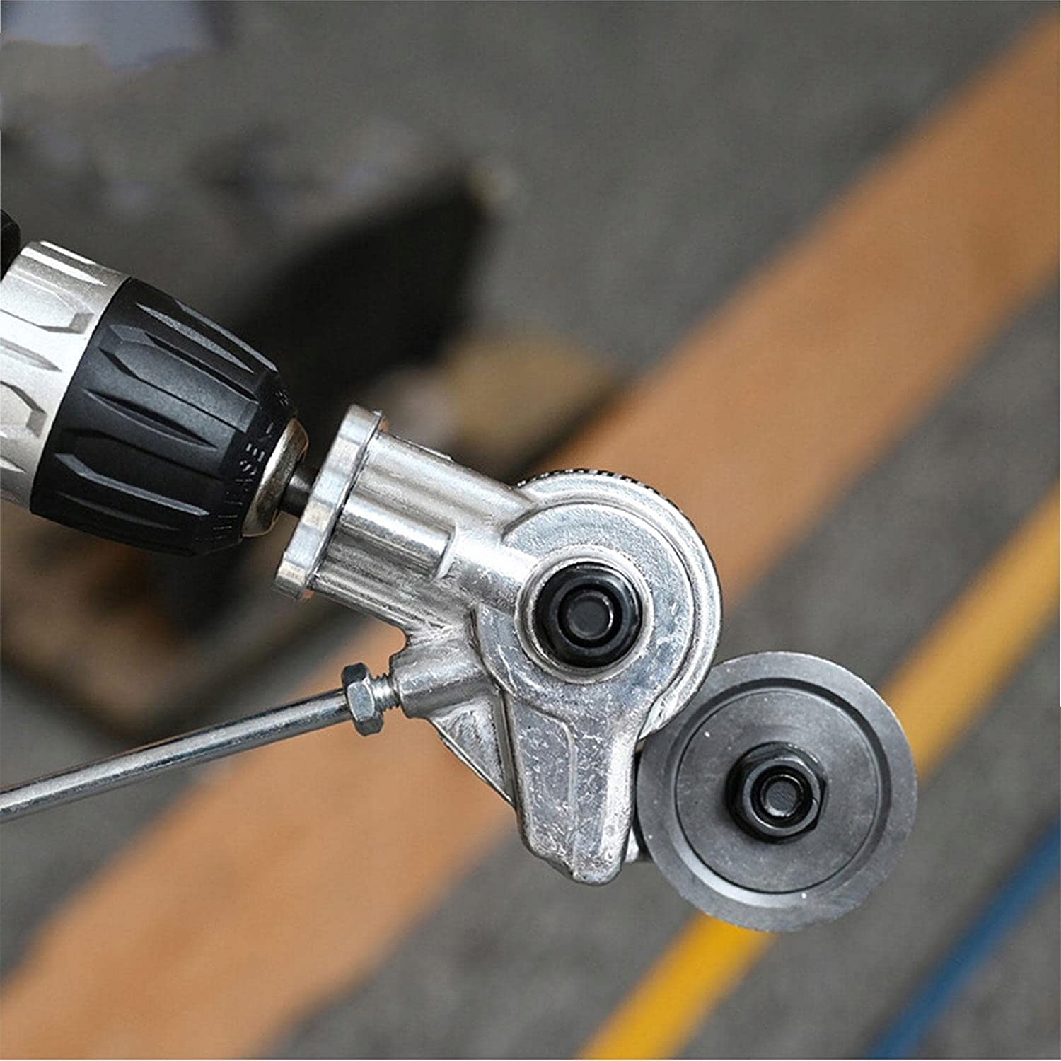 ADAPTER KOŃCÓWKA NA WIERTARKĘ ELEKTRYCZNA DO CIĘCIA METALU STAL BLACHY Kod producenta 2337TL