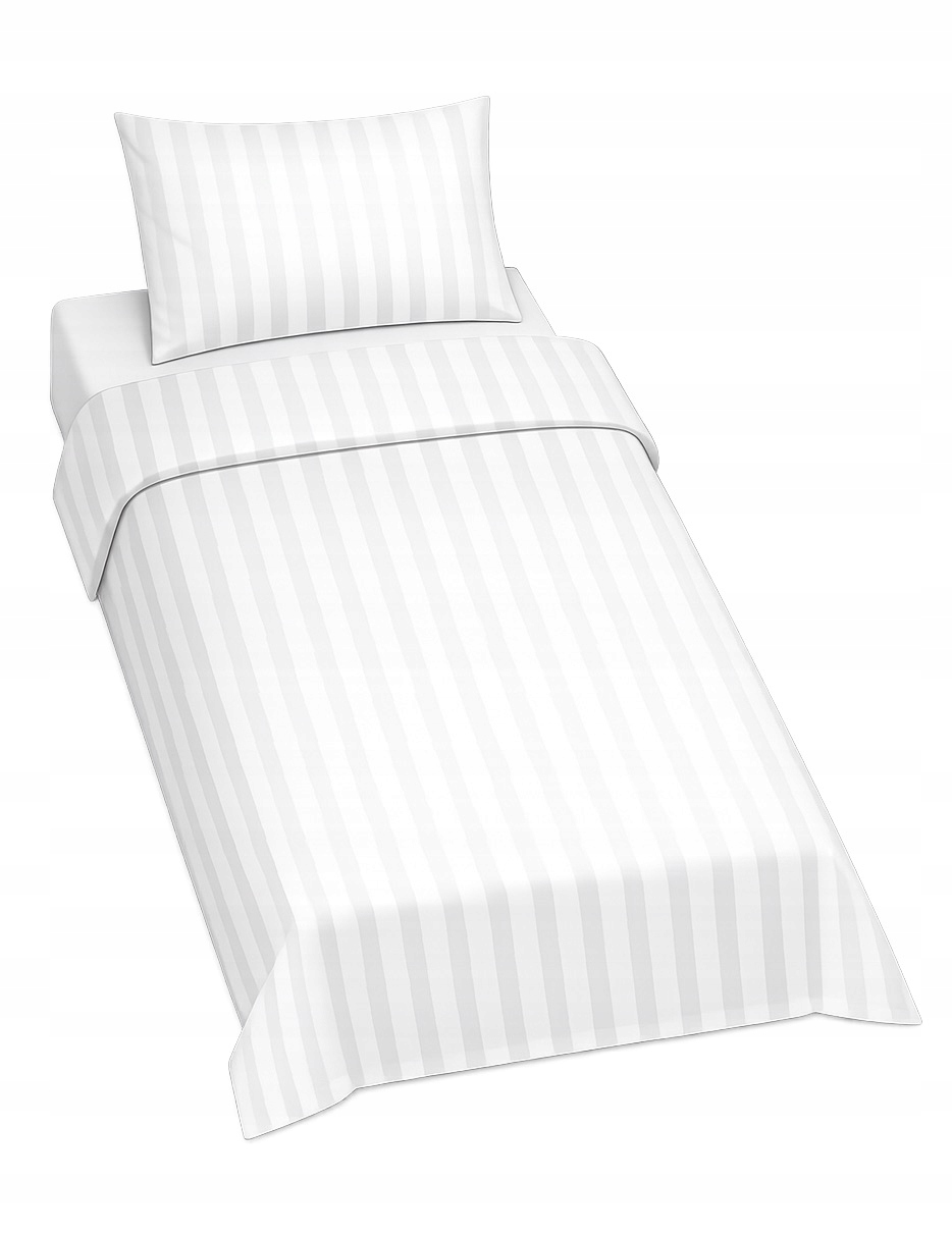 Adamaszek 2 cm pościel hotelowa 140x200 komplet