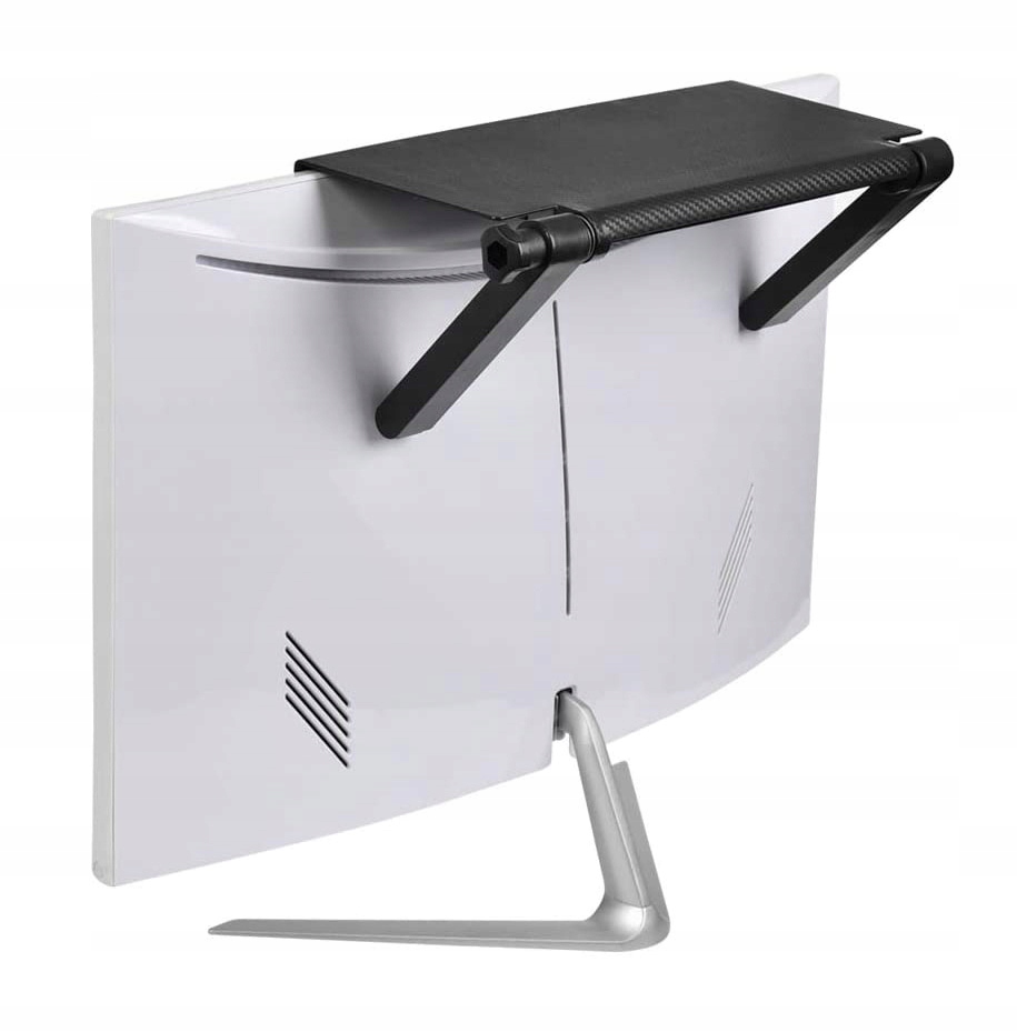 UNIWERSALNA PÓŁKA NAKŁADANA UCHWYT NA TV TELEWIZOR MONITOR DEKODER DVBT Model PÓŁKA