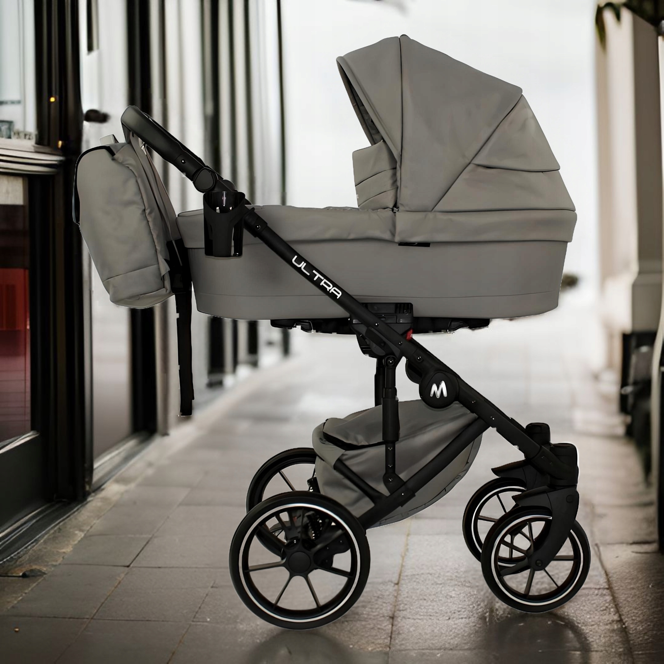 Mommo Ultra Szary | Wózek Wielofunkcyjny 2w1 EAN (GTIN) 5906449260164