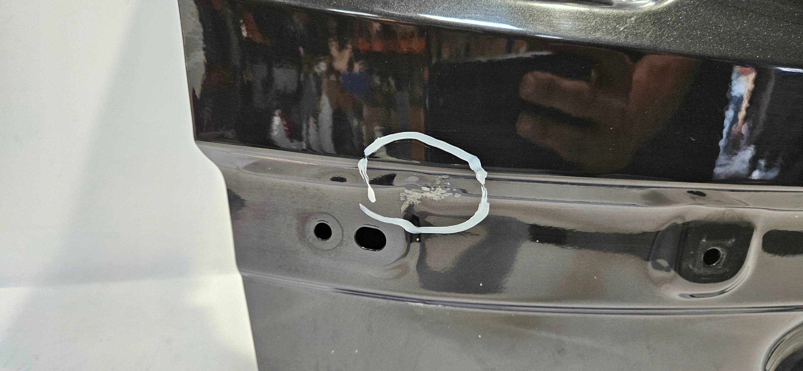 trunk door boot rear RENAULT MEGANE III KOMBI original