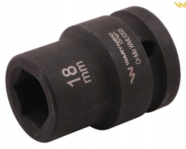 

Nasadka udarowa sześciokątna 3/4" 18 mm Waryn