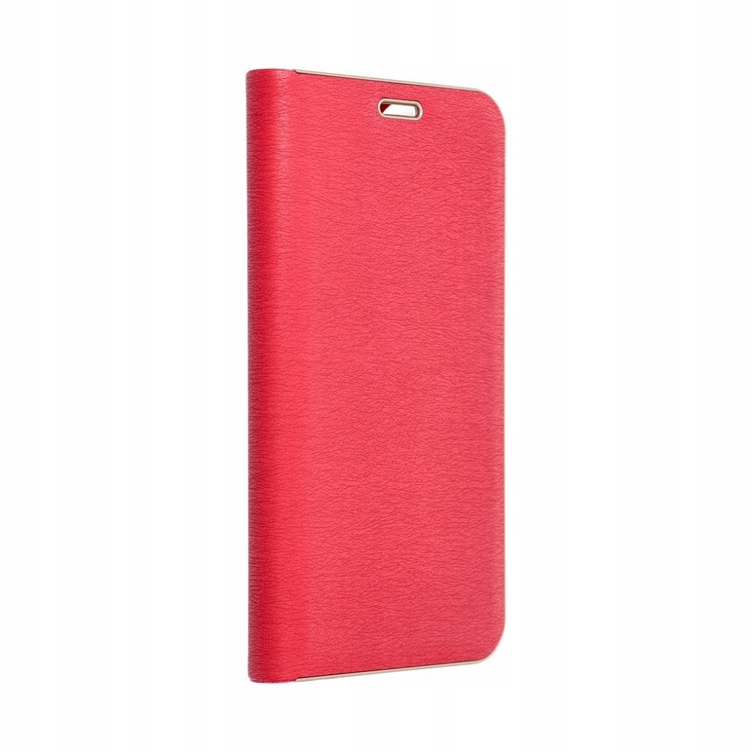 Oem Etui z klapką na Xiaomi Redmi Note 14 Pro 4G Luna Book Gold czerwone