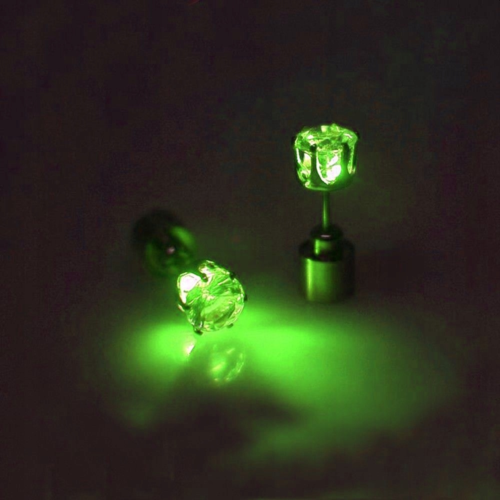 

Świecące Kolczyki Led przebranie kostium party bal