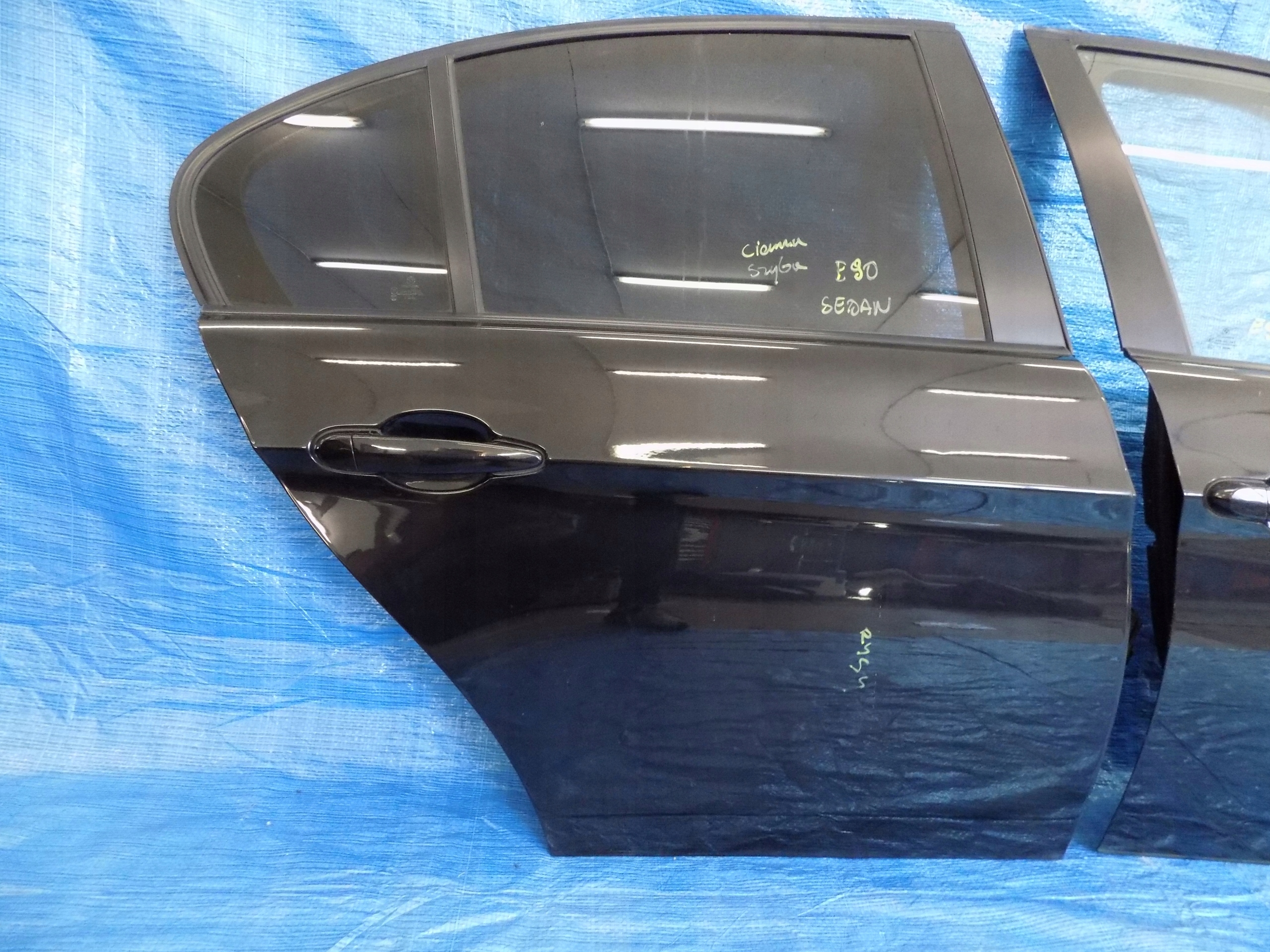 door right rear part right rear. BMW E90