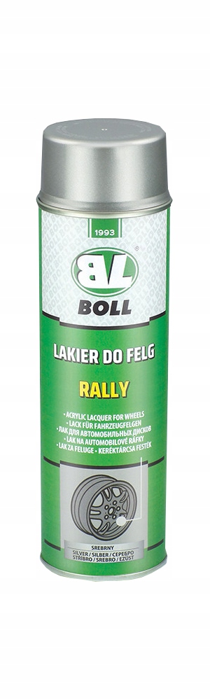 Boll lakier do felg srebrny spray klasyczny wygląd