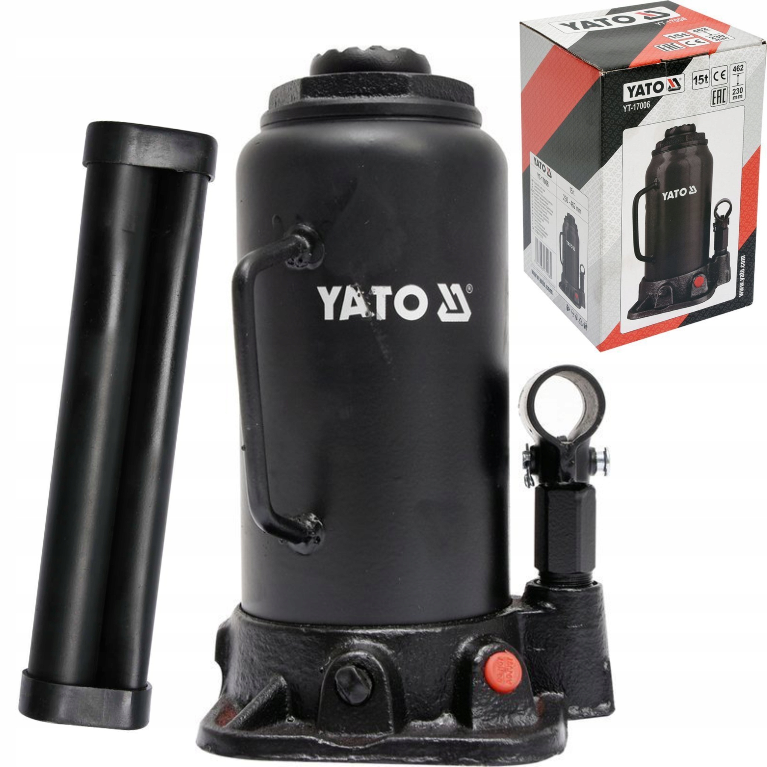 Гидравлический домкрат Yato 15T