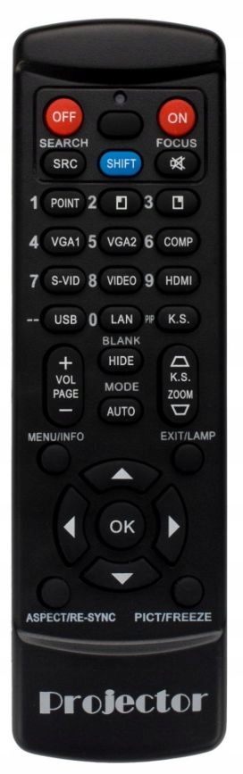 Pilot zamiennik do projektora OPTOMA IR29033 Kod producenta PILEL10033