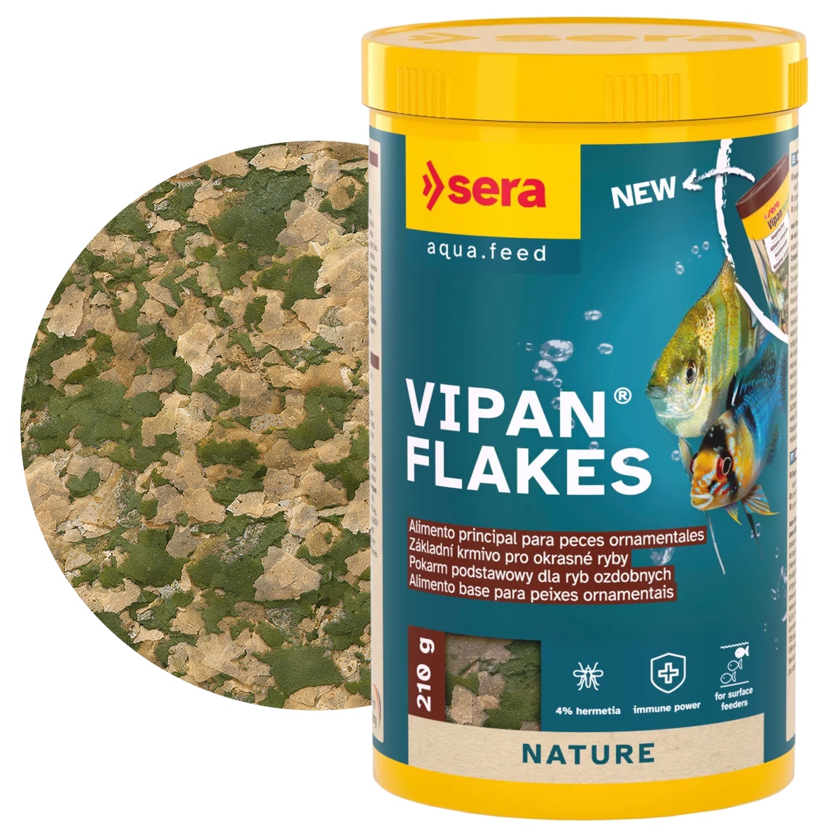Levně Sera Vipan Flakes 1000ml